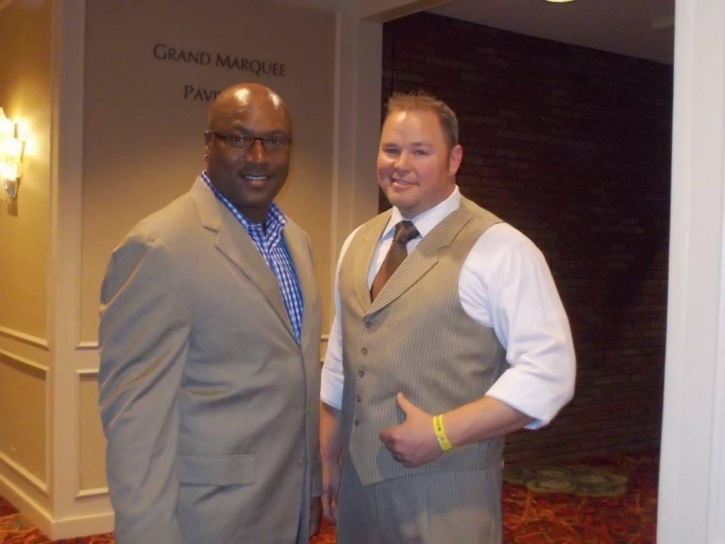 Jay Aldebert with Bo Jackson