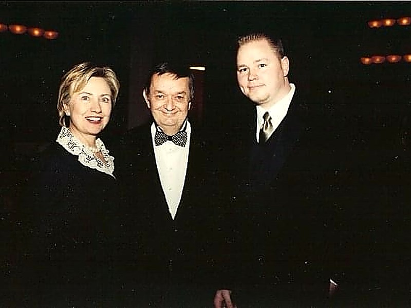 Jay Aldebert with Secretary Hillary Clinton