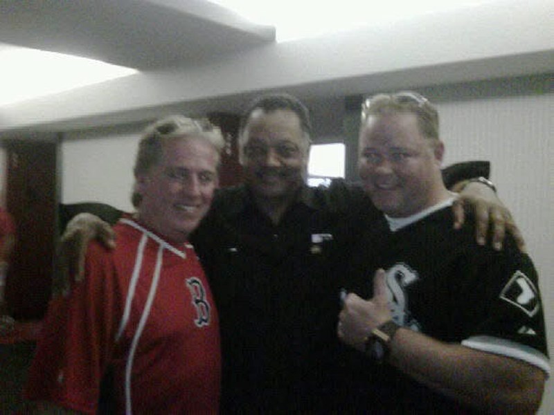 Jay Aldebert with Rev. Jesse Jackson