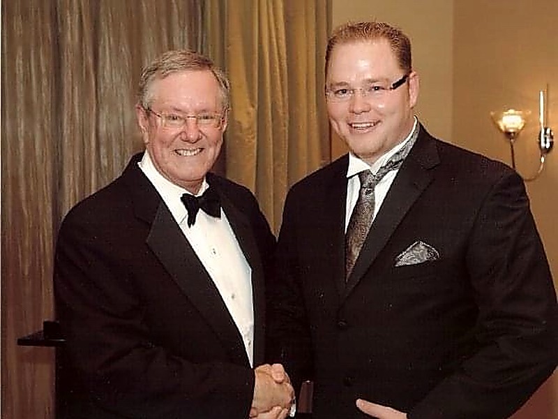Jay Aldebert with Steve Forbes